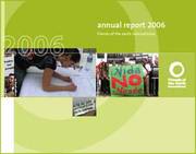 Titelbild des Annual Report von FoEI 2006